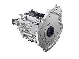 Three Quarters View of an Electric Drive Motor