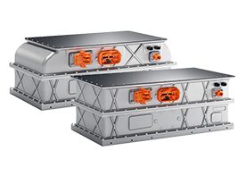 High-Voltage Lithium Ion Battery Pack Stacked