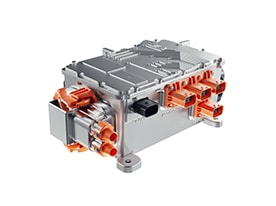 Lithium-Ion Battery on a White Background